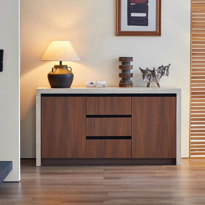 MAS-3491 Masdio Modern Travertine Sideboard