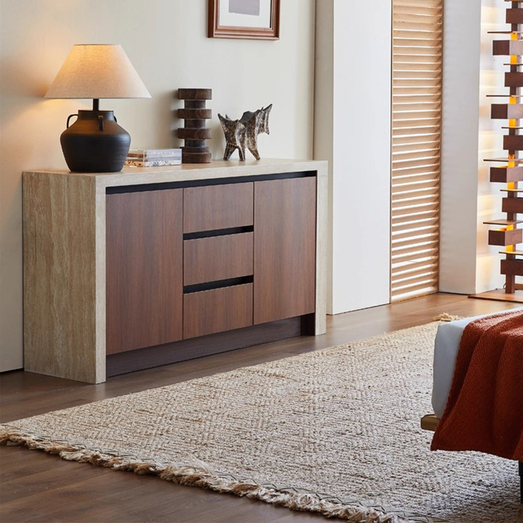 MAS-3491 Masdio Modern Travertine Sideboard