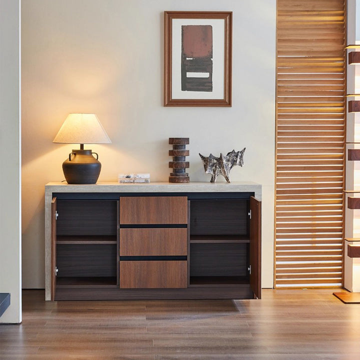 MAS-3491 Masdio Modern Travertine Sideboard