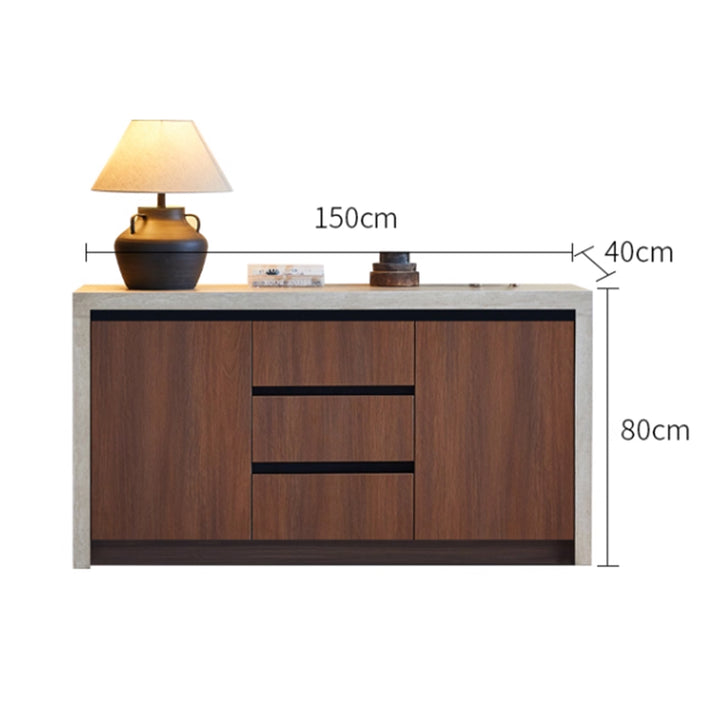 MAS-3491 Masdio Modern Travertine Sideboard