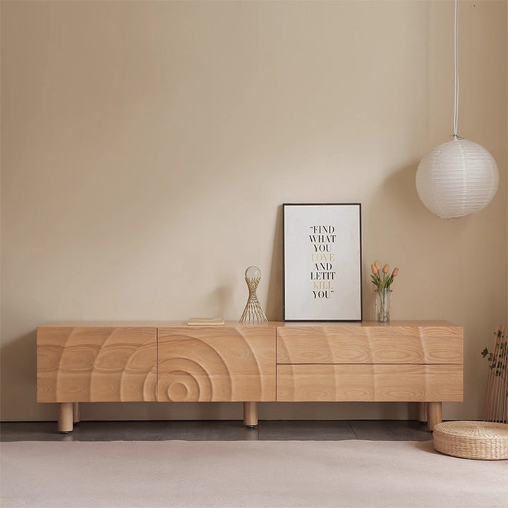 MAS-3493 Masdio Modern Solid Wood TV Console