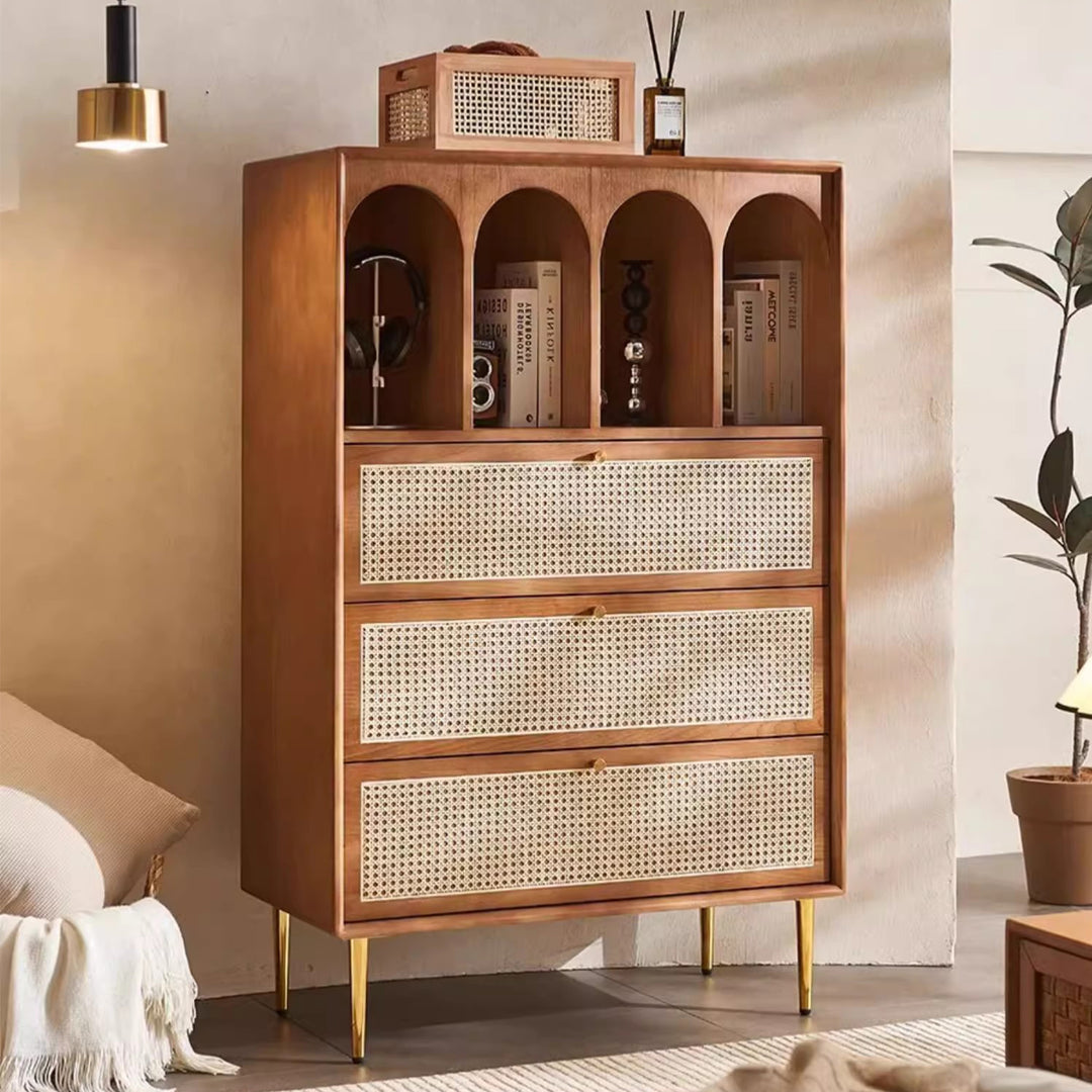 MAS-3497 Masdio Vintage Rattan Cabinet
