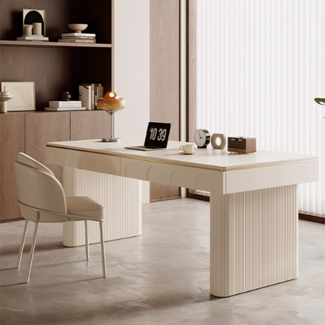 MAS-3508 Masdio Modern Sintered Stone Study Table
