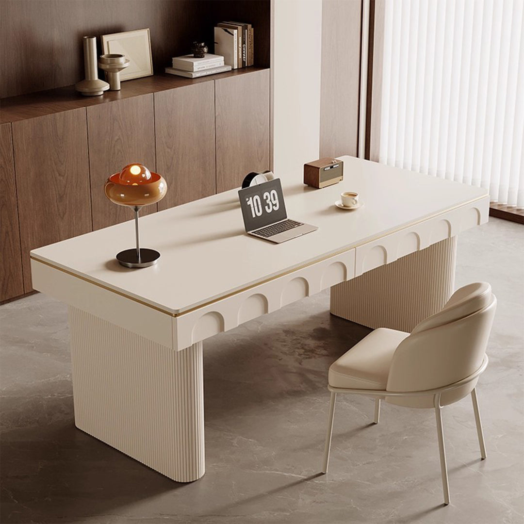 MAS-3508 Masdio Modern Sintered Stone Study Table