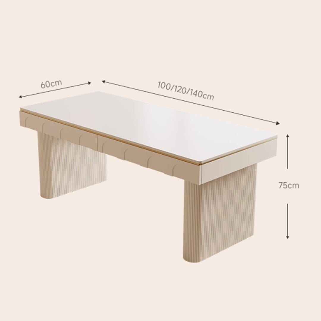 MAS-3508 Masdio Modern Sintered Stone Study Table