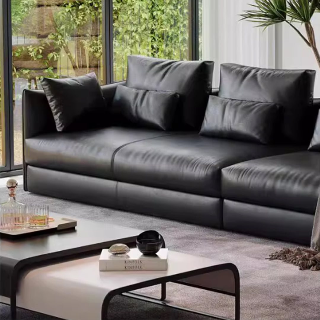 MAS-3515 Masdio Modern Genuine Leather Sofa