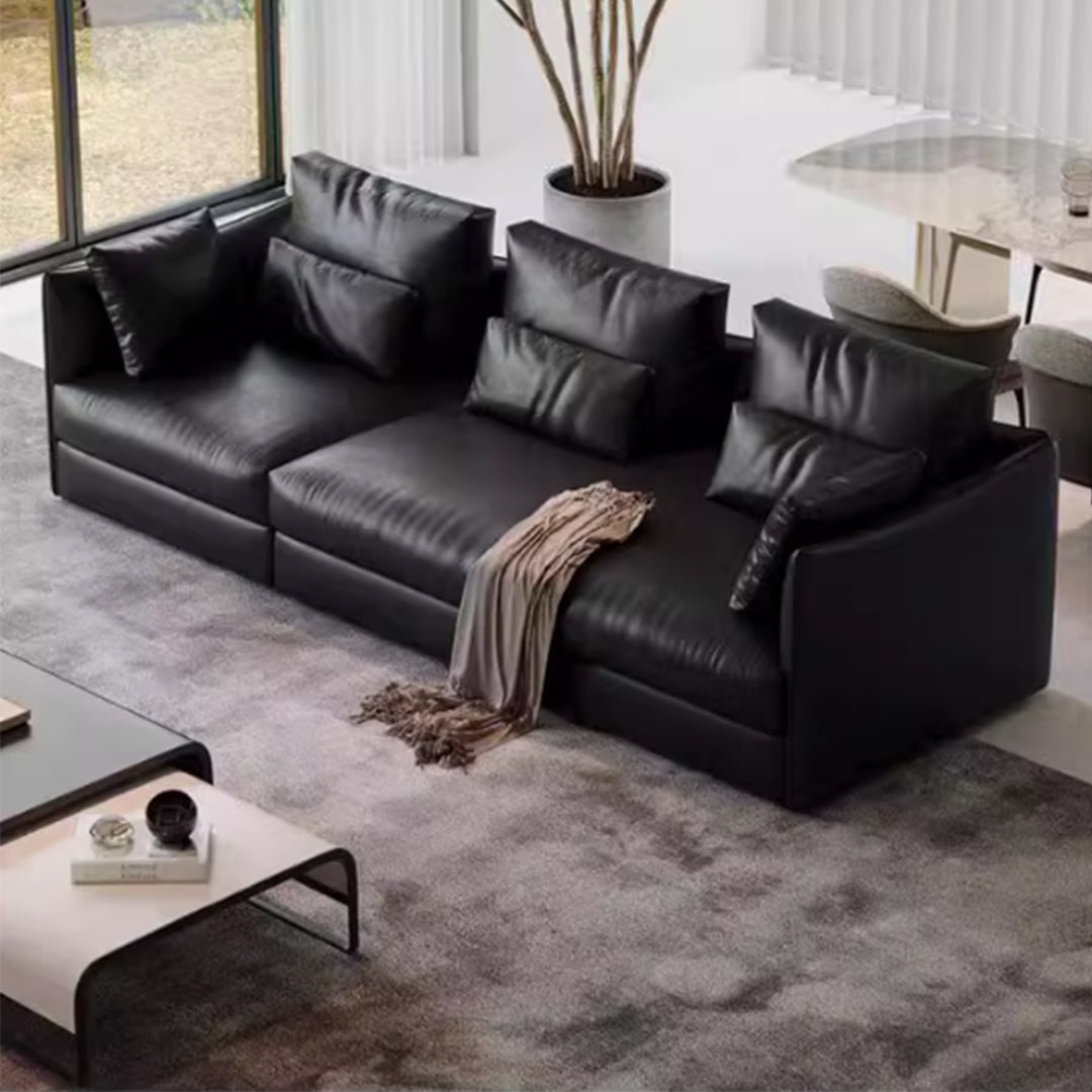MAS-3515 Masdio Modern Genuine Leather Sofa