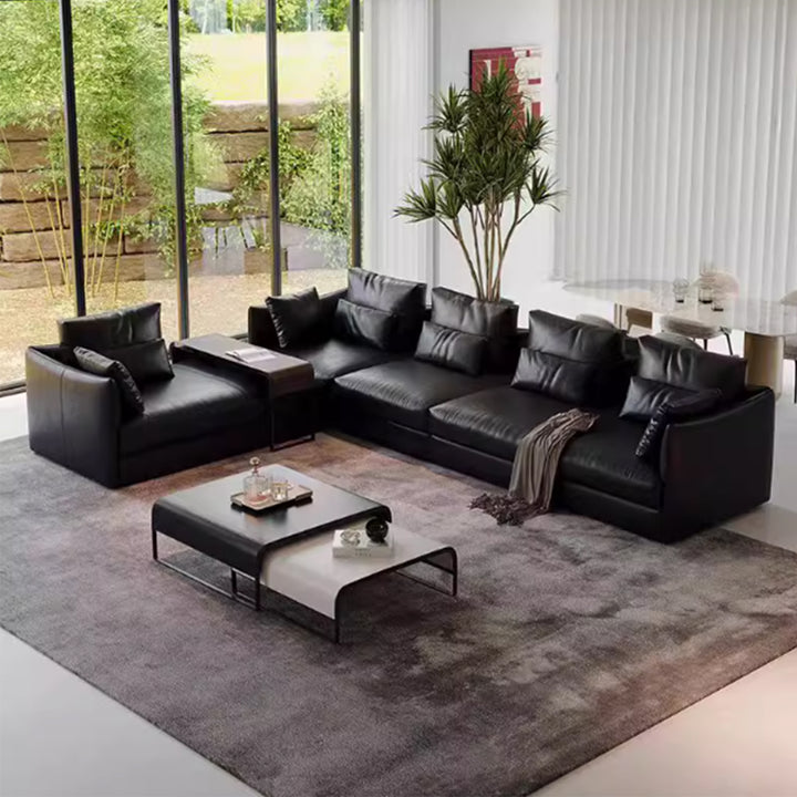 MAS-3515 Masdio Modern Genuine Leather Sofa