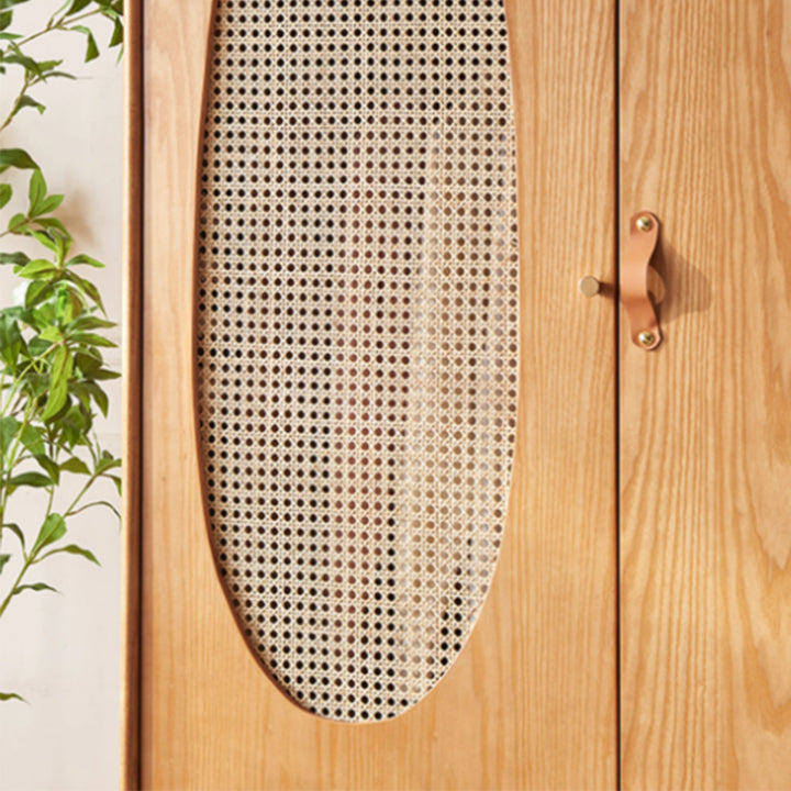 MAS-3519 Masdio Japandi Solid Wood Wardrobe