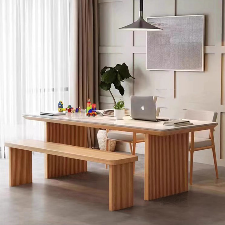 MAS-3521 Masdio Japandi Sintered Stone Dining Table