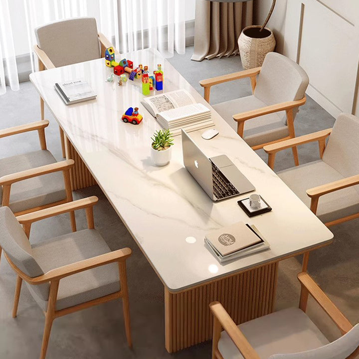 MAS-3521 Masdio Japandi Sintered Stone Dining Table