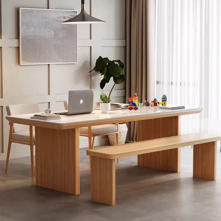 MAS-3521 Masdio Japandi Sintered Stone Dining Table