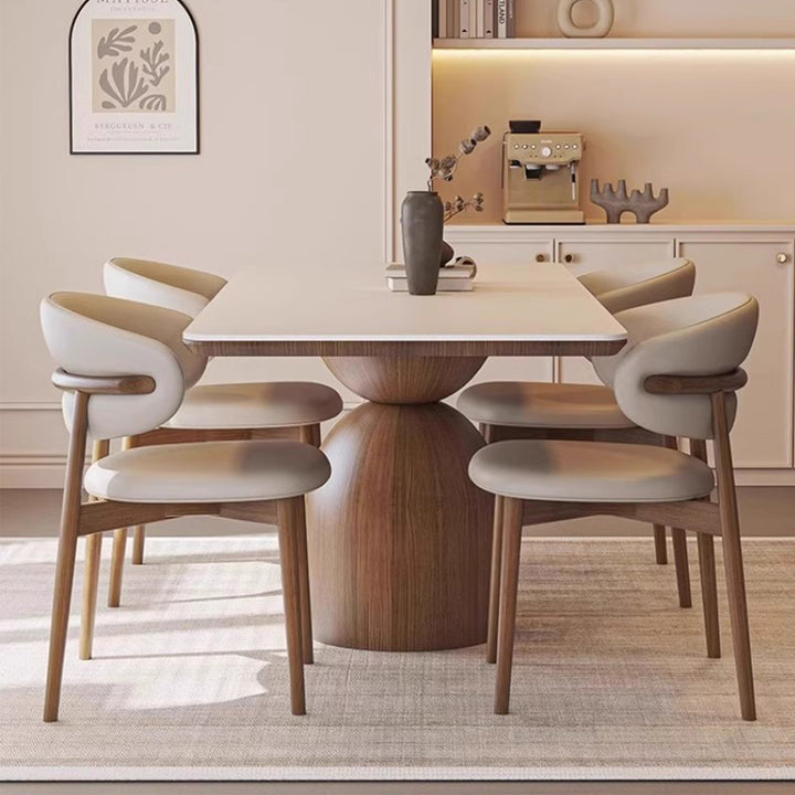 MAS-3522 Masdio Japandi Sintered Stone Dining Table