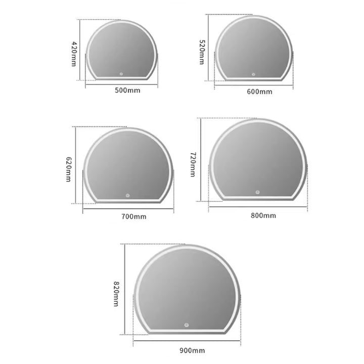 MAS-3541 Masdio Modern LED Wall Mirror