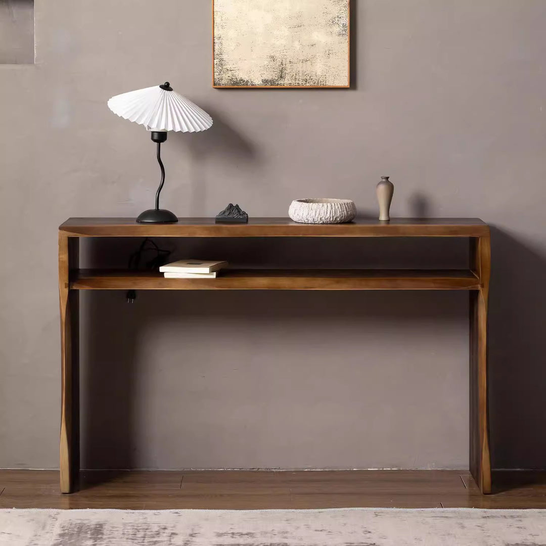 MAS-3548 Masdio Rustic Solid Wood Console Table