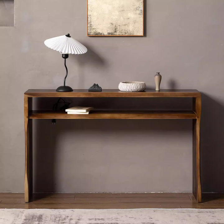 MAS-3548 Masdio Rustic Solid Wood Console Table
