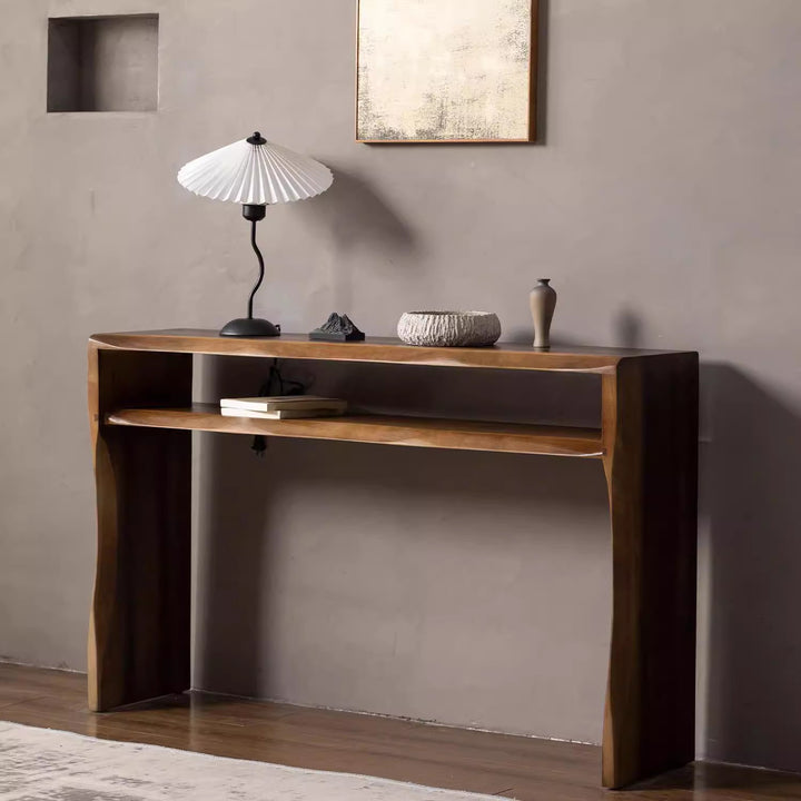 MAS-3548 Masdio Rustic Solid Wood Console Table