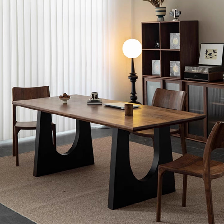 MAS-3552 Masdio Japandi Solid Wood Study Table