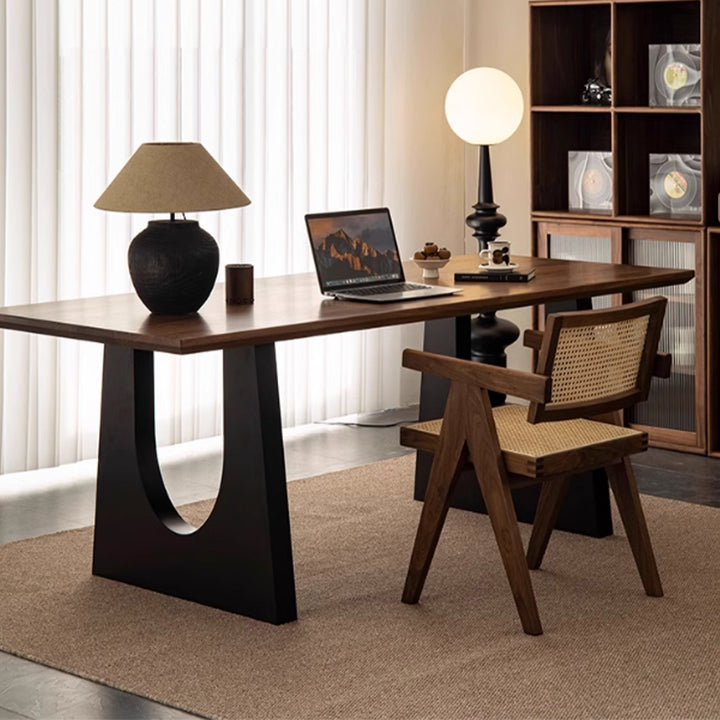 MAS-3552 Masdio Japandi Solid Wood Study Table