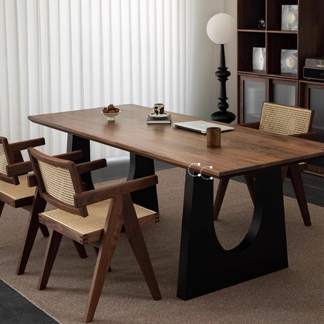 MAS-3552 Masdio Japandi Solid Wood Study Table
