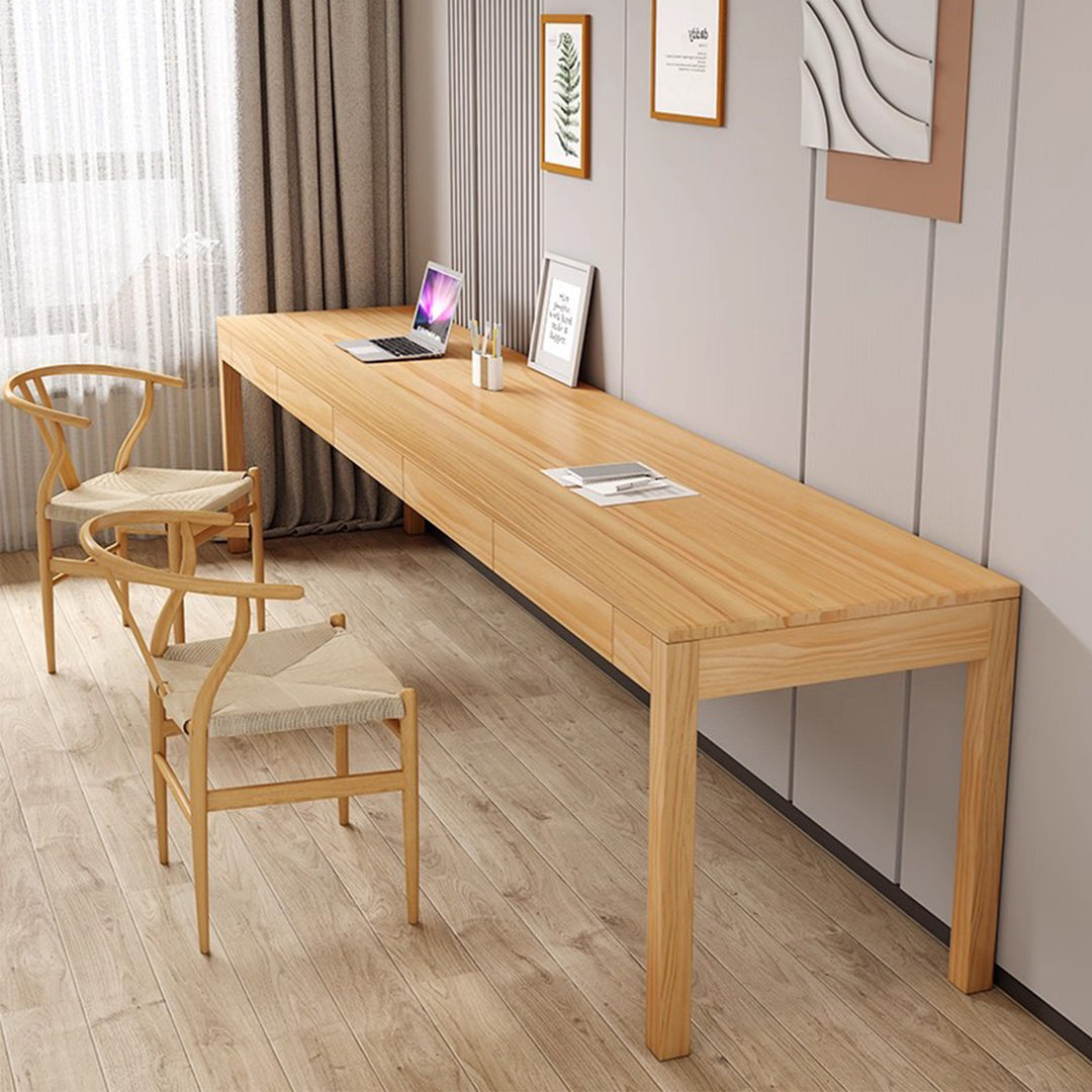 MAS-3553 Masdio Scandinavian Solid Wood Study Table