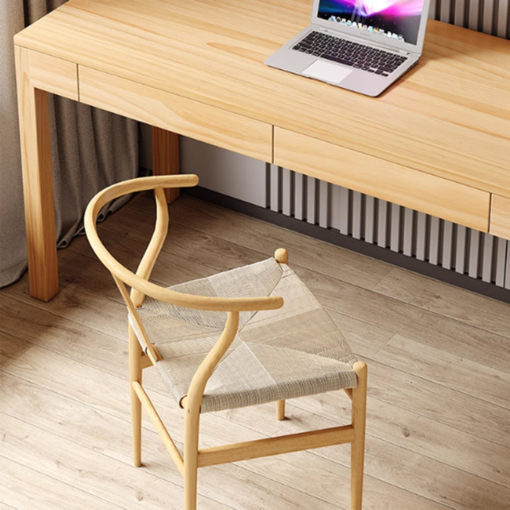 MAS-3553 Masdio Scandinavian Solid Wood Study Table