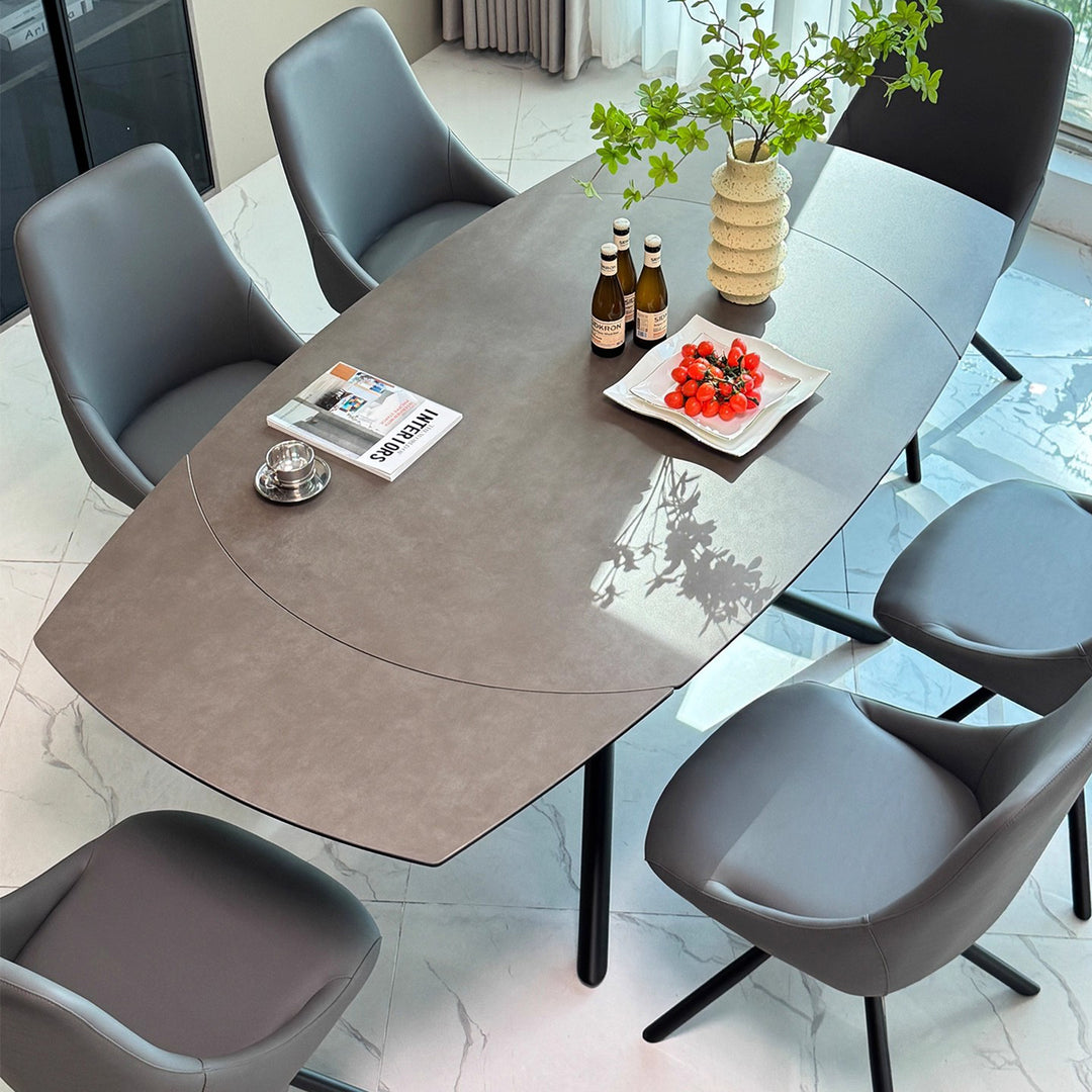 MAS-3554 Masdio Sintered Stone Extendable Dining Table