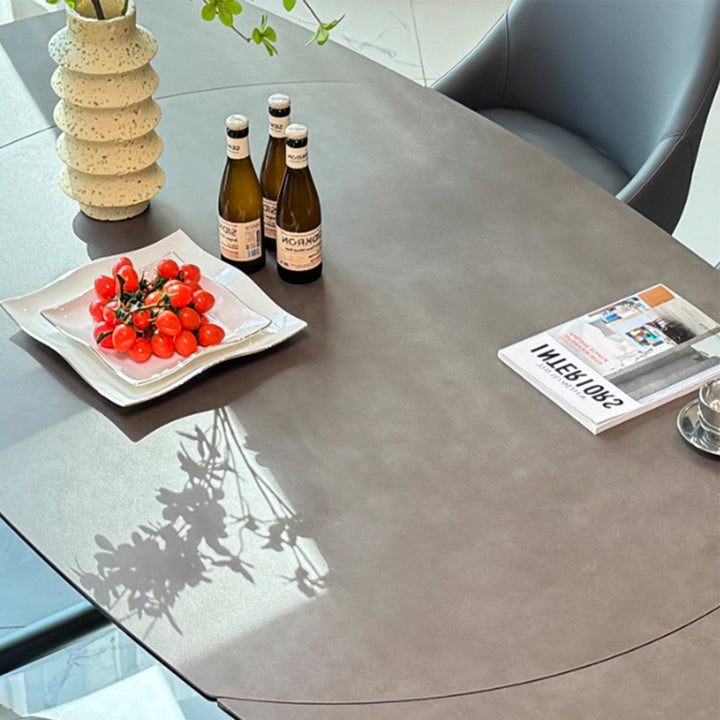 MAS-3554 Masdio Sintered Stone Extendable Dining Table