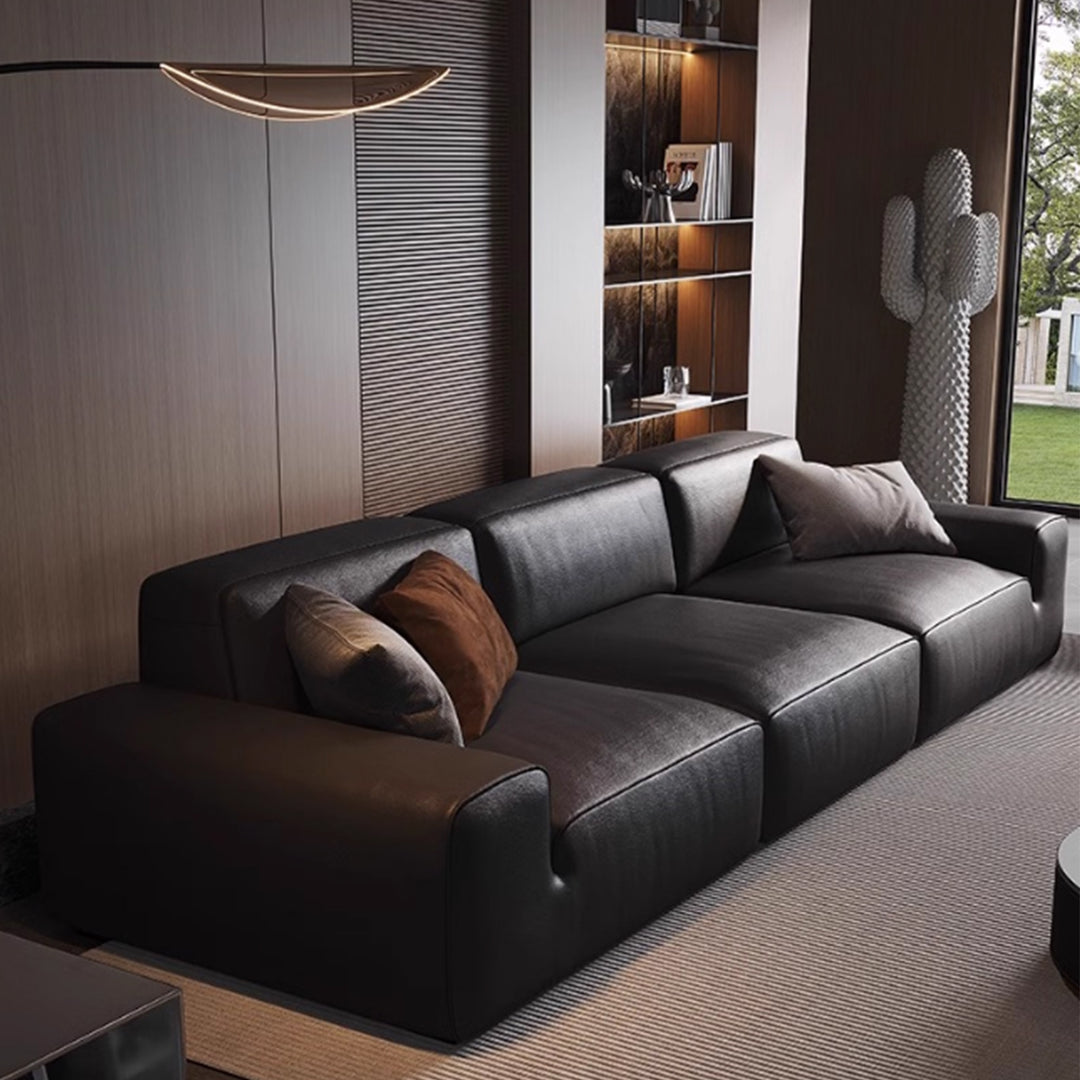MAS-3563 Masdio Modern Leather Sofa