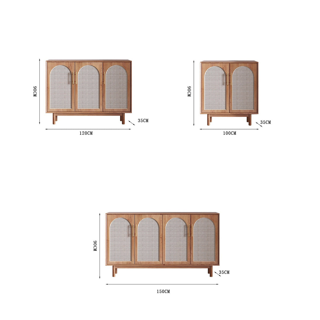 MAS-3569 Masdio Rattan Sideboard