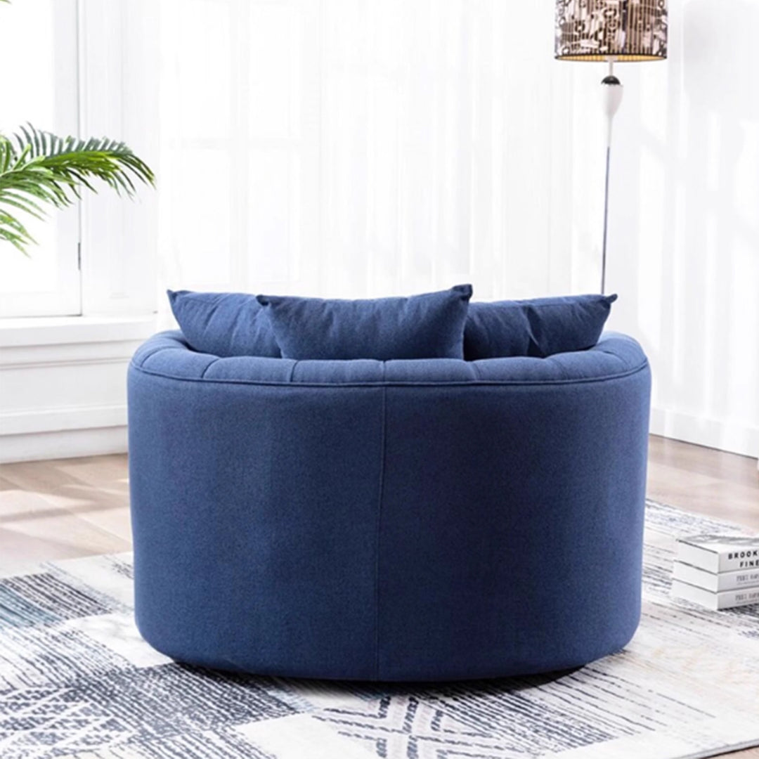 MAS-3572 Masdio Victorian Swivel Armchair