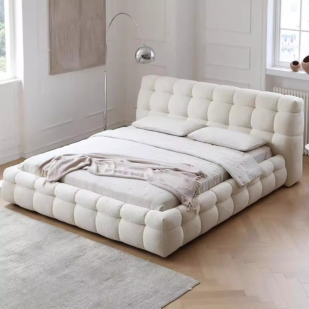 MAS-3573 Masdio Modern Boucle Bedframe