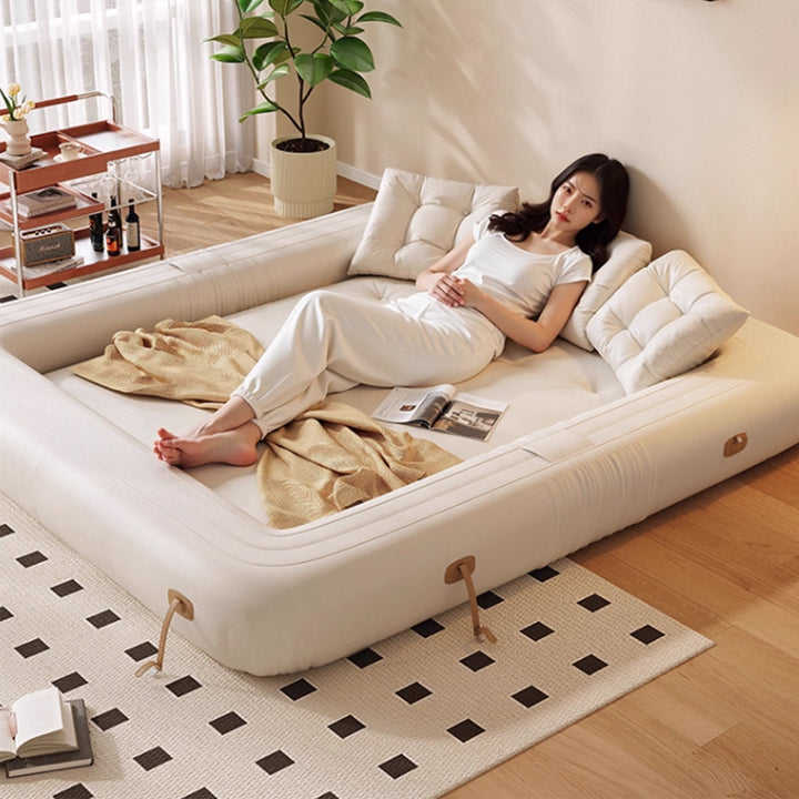 MAS-3575 Masdio Modern Leather Sofa Bed