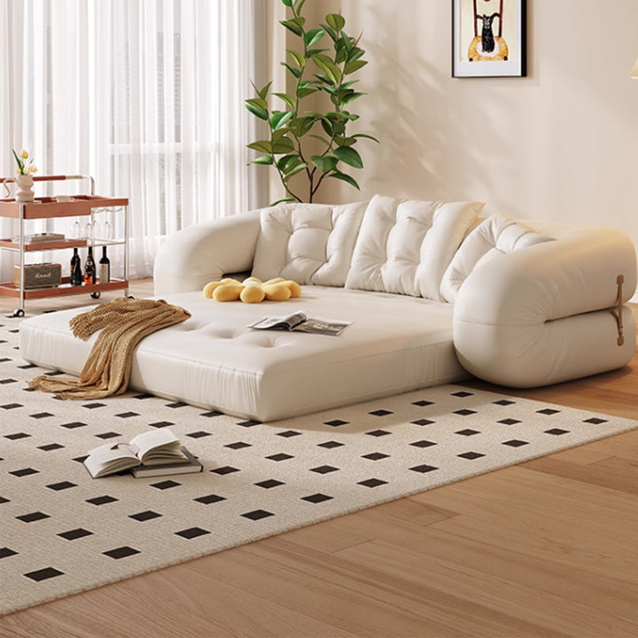 MAS-3575 Masdio Modern Leather Sofa Bed