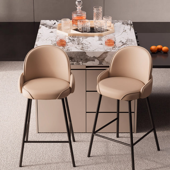 MAS-3579 Masdio Modern Leather Bar Stool