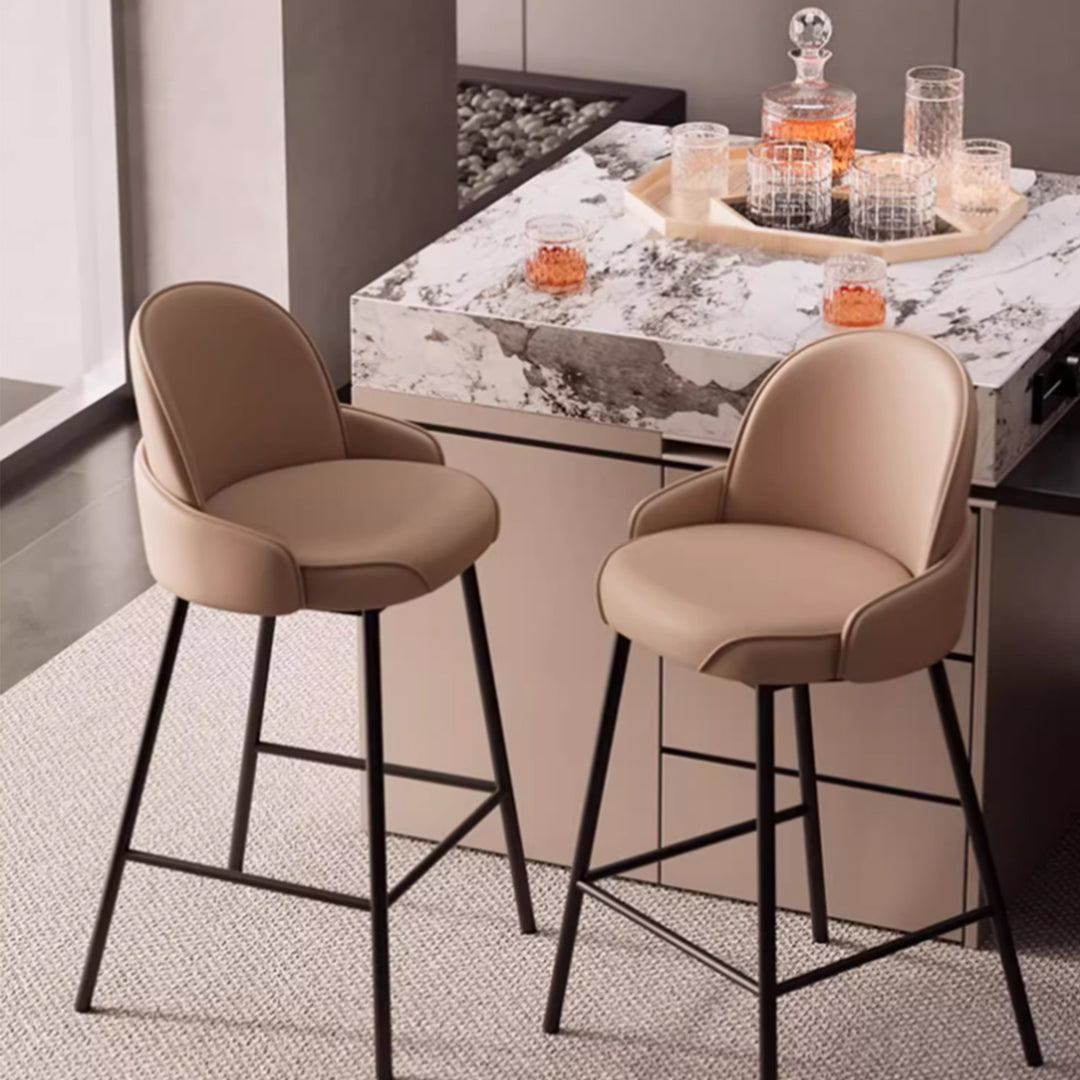 MAS-3579 Masdio Modern Leather Bar Stool
