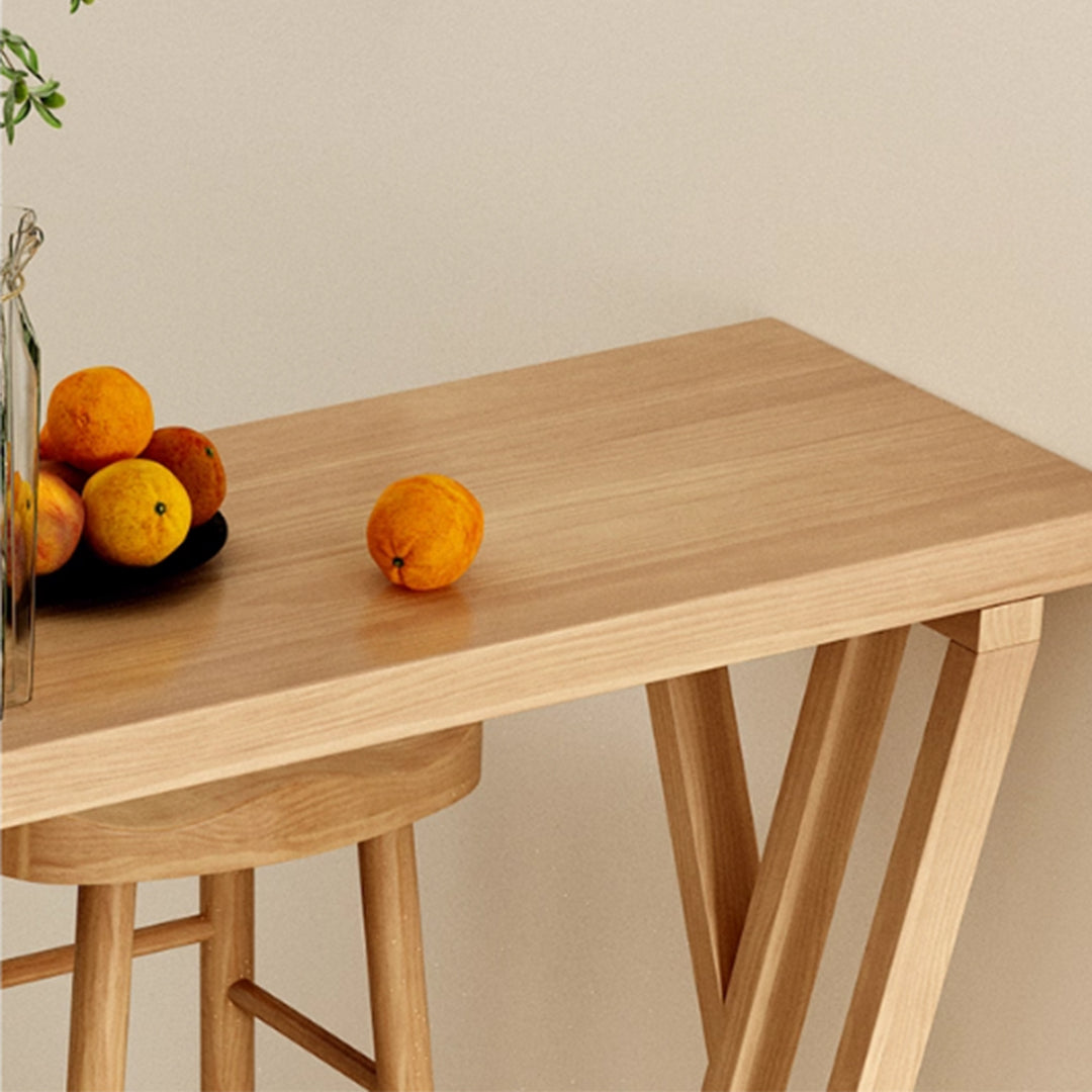 MAS-3581 Masdio Scandinavian Solid Wood Bar Table