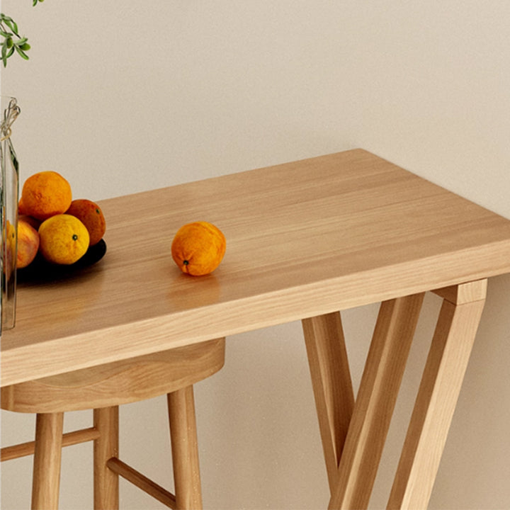 MAS-3581 Masdio Scandinavian Solid Wood Bar Table
