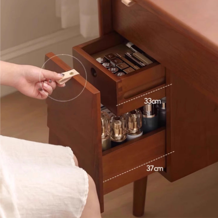 MAS-3588 Masdio Rustic Vanity Table Set