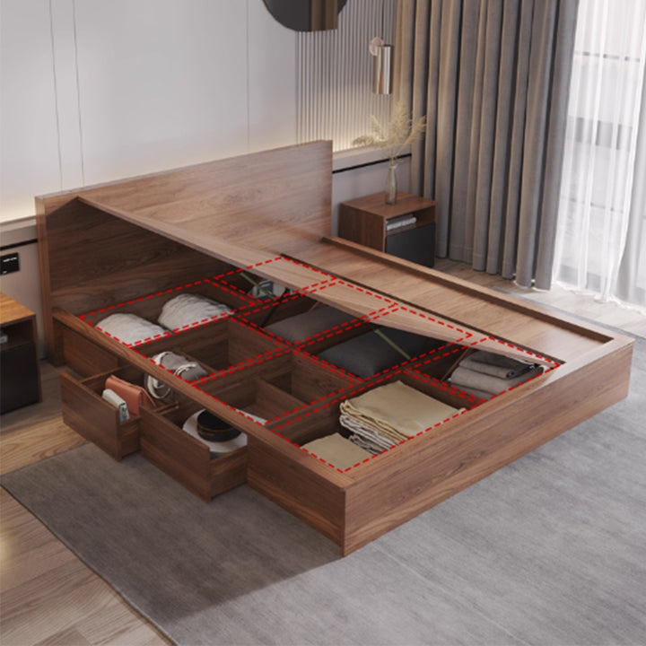 MAS-3597 Masdio Japanese Storage Bedframe