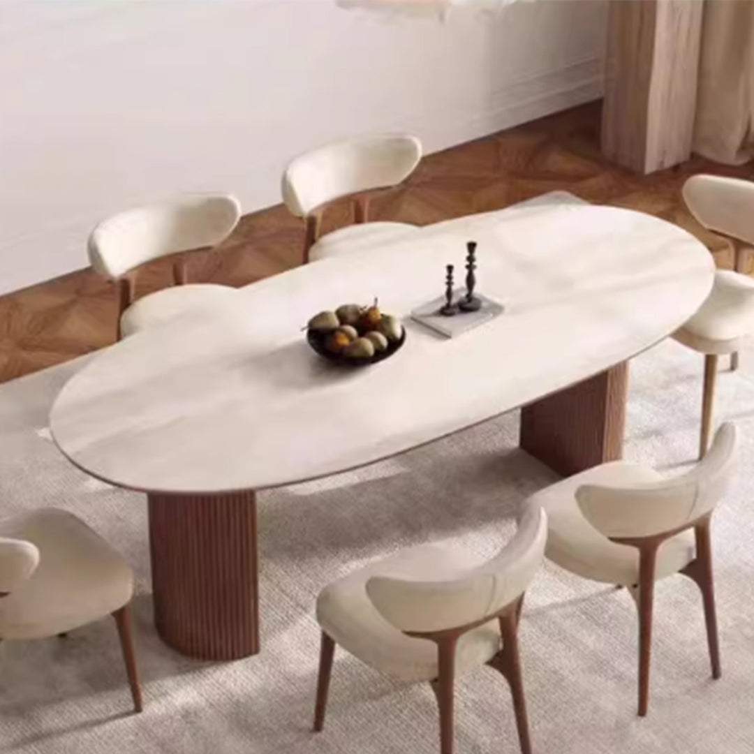 MAS-3607 Masdio Japandi Sintered Stone Dining Table