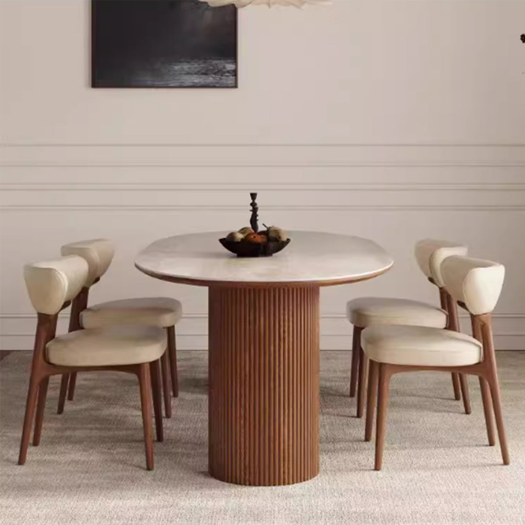 MAS-3607 Masdio Japandi Sintered Stone Dining Table