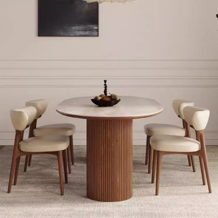 MAS-3607 Masdio Japandi Sintered Stone Dining Table