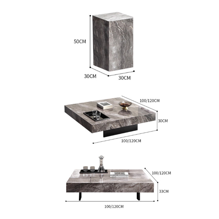 MAS-3607 Masdio Modern Sintered Stone Coffee Table
