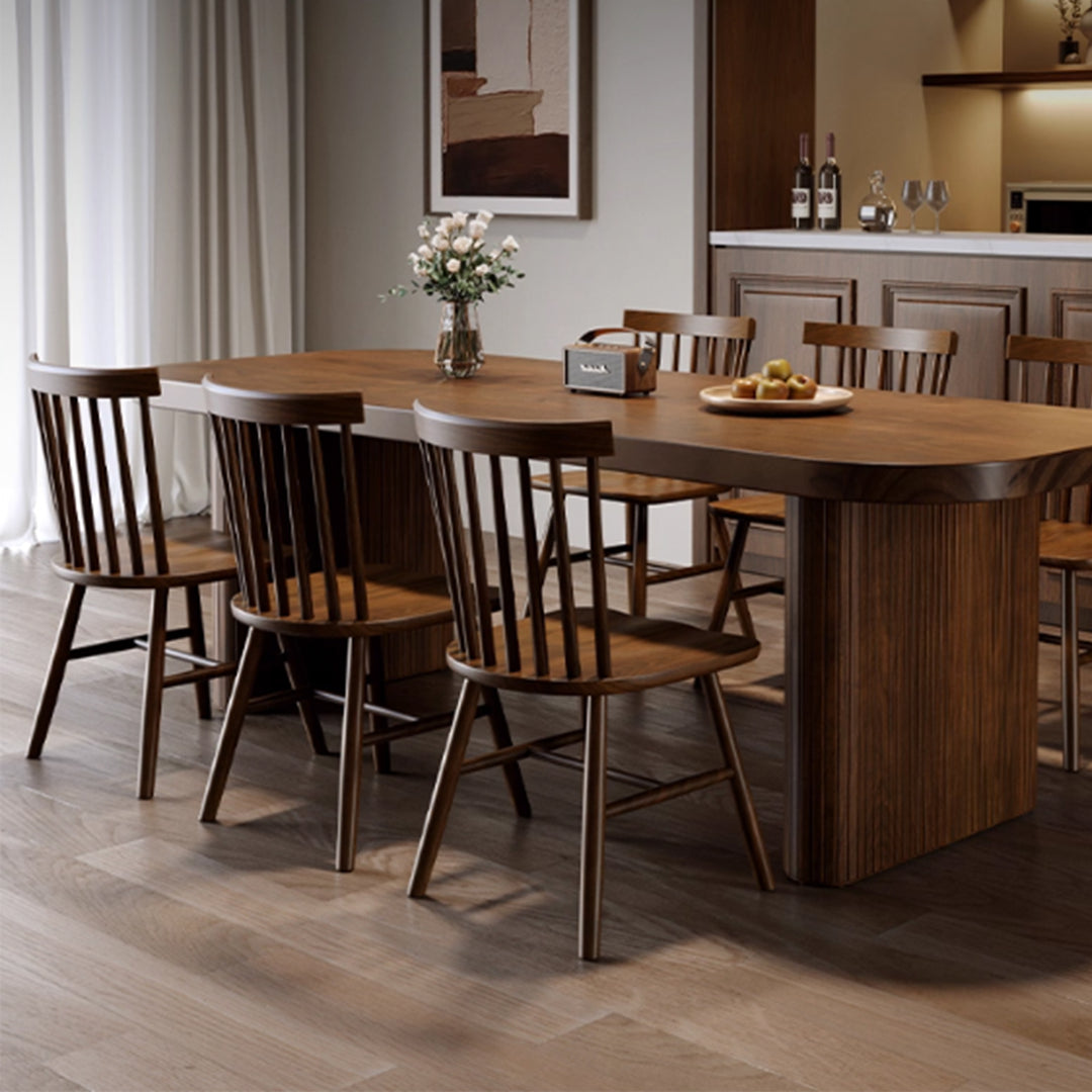 MAS-3614 Masdio Rustic Solid Wood Dining Table