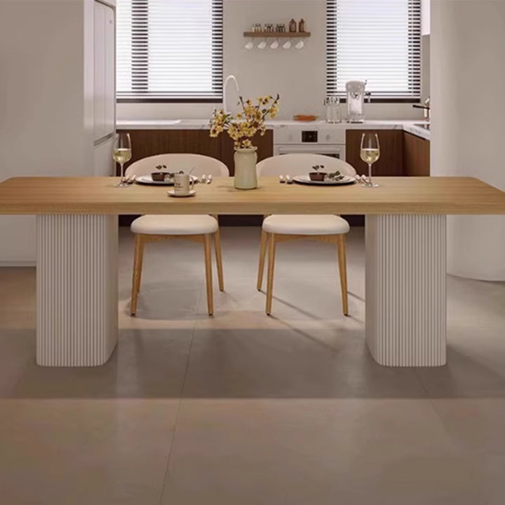 MAS-3615 Masdio Japandi Solid Wood Dining Table