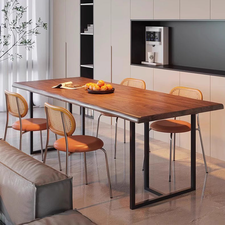 MAS-3620 Masdio Industrial Solid Wood Dining Table