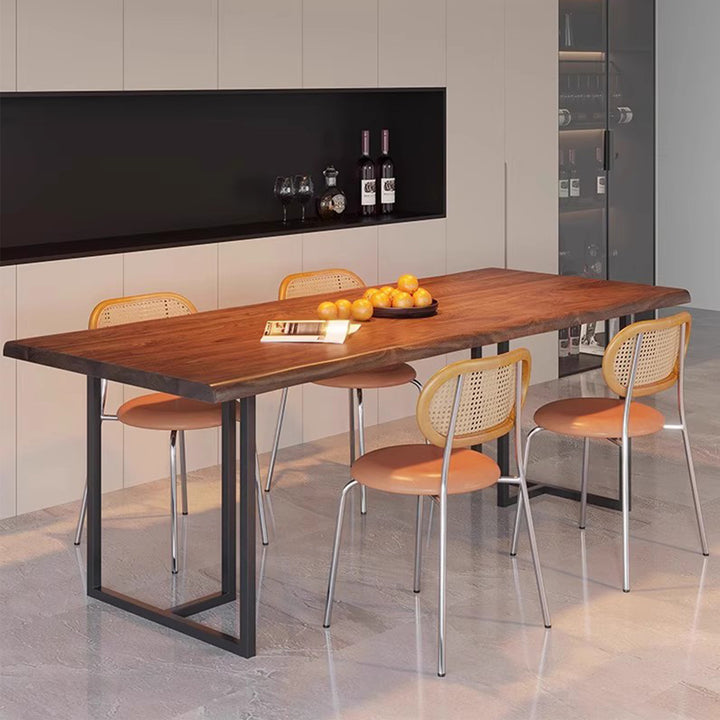 MAS-3620 Masdio Industrial Solid Wood Dining Table