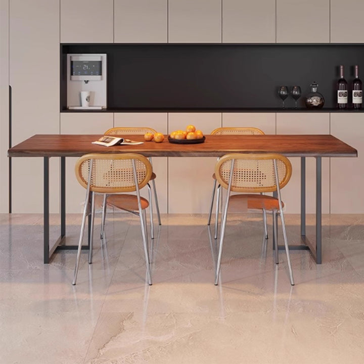 MAS-3620 Masdio Industrial Solid Wood Dining Table