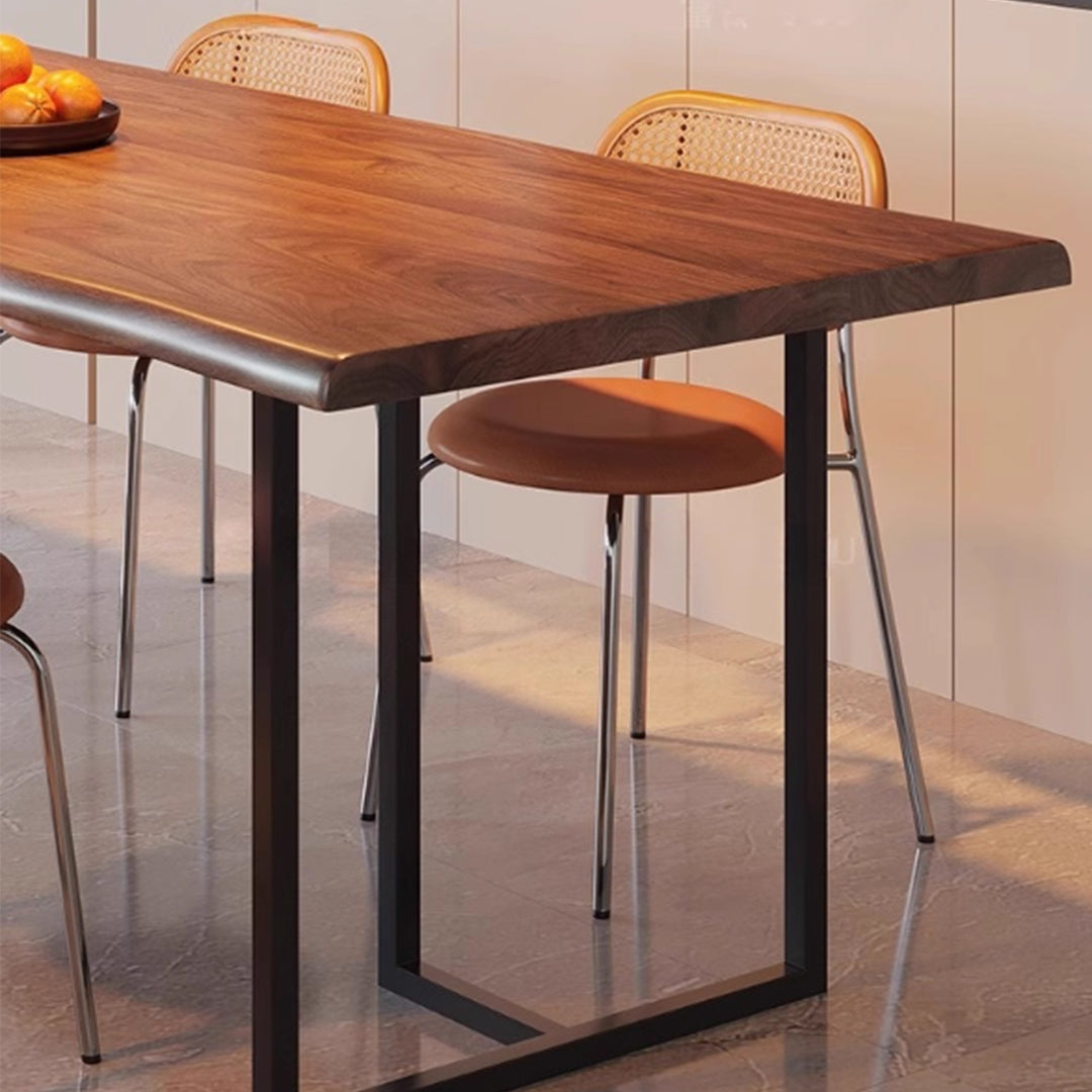 MAS-3620 Masdio Industrial Solid Wood Dining Table